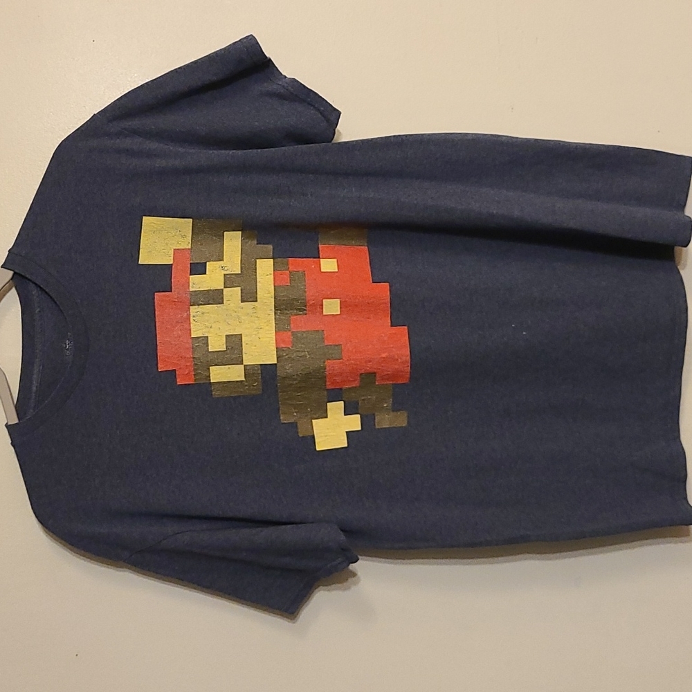 Men's vtg t-shirt Mario bros size large